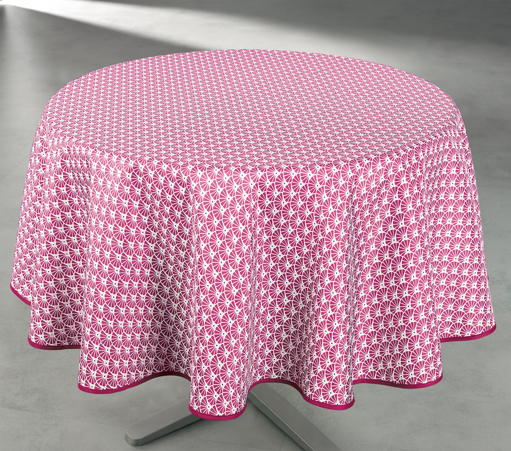 Nappe ronde motif Manon