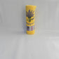 Torchons Motif Bouquet Lavande Jaune Taille 50x70
