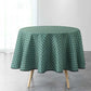 nappe ronde motif Artchic vert 180cm