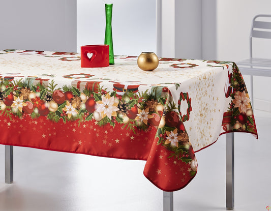 Nappe rectangulaire  motif noël