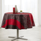 Nappe ronde motif feuilles