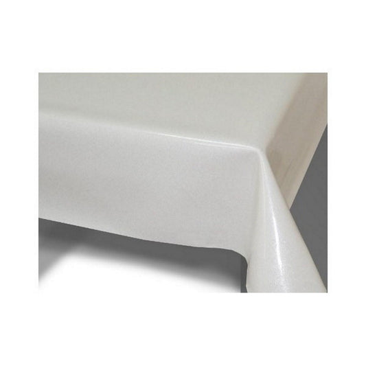 nappe protège table paillettes blanc