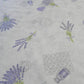 Toile cirée au mètre motif savons de Marseille et lavande