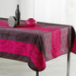 nappe ovale moderne motif fantaisie rose
