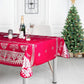 nappe rectangle motif noël, taille 1.48/3m